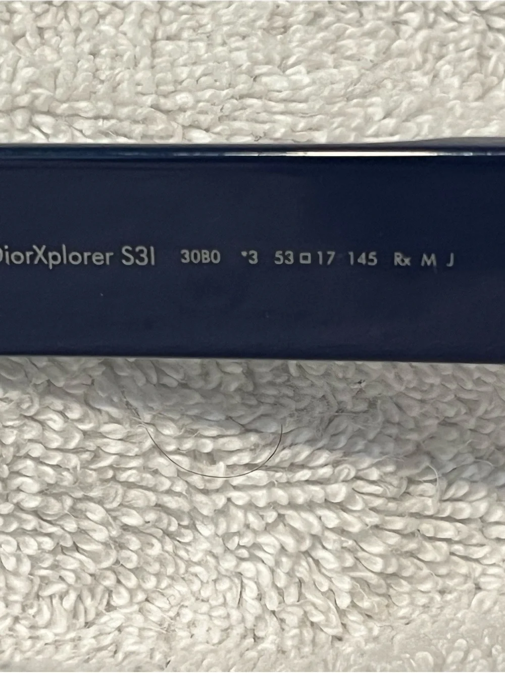 Dior Blue Geometric Dior Xplorer S31 BLUE Sunglasses